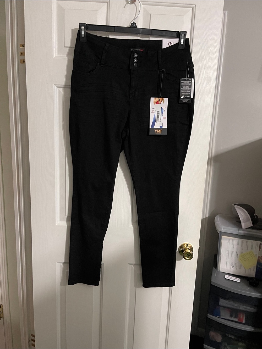 YMI Black Skinny High-Rise Jeans